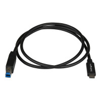 Produktbild för StarTech.com USB 3.1 USB-C till USB-B-kabel - 1 m - USB typ C-kabel - USB-C till USB Type B - 1 m
