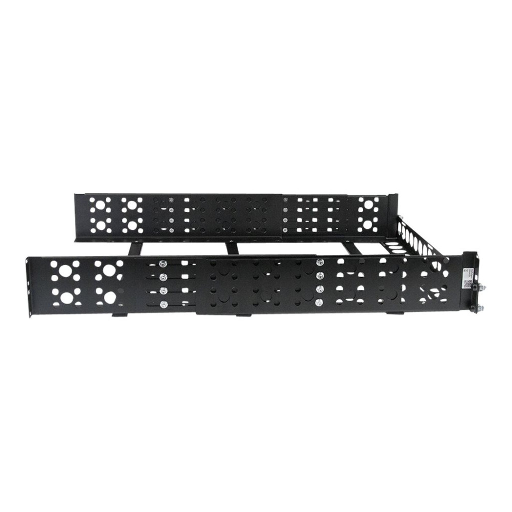 Produktbild för StarTech.com 2U fast 19 tums universella serverrackskenor med justerbart djup - rackskena - 2U