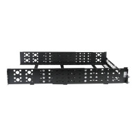 Produktbild för StarTech.com 2U fast 19 tums universella serverrackskenor med justerbart djup - rackskena - 2U