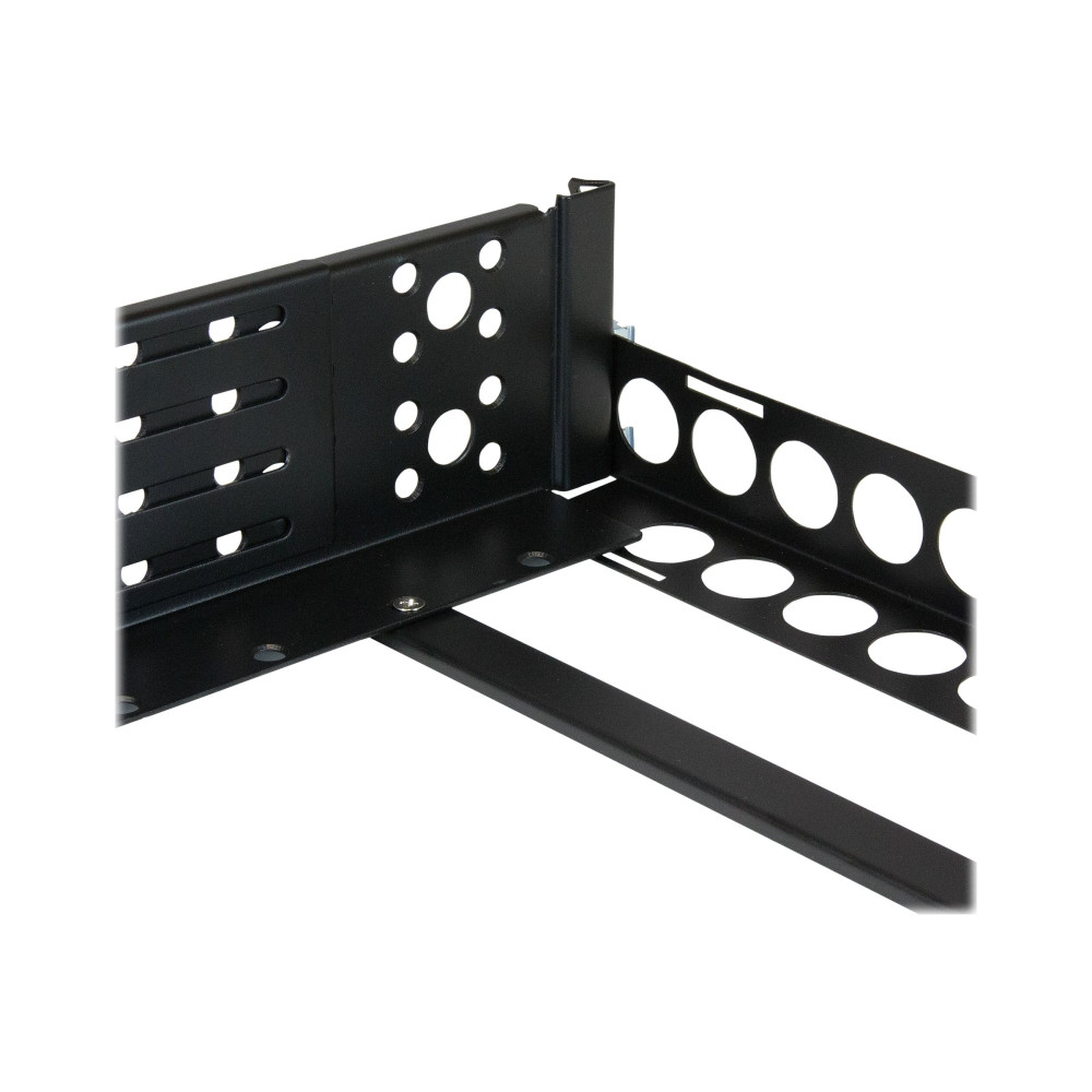 Produktbild för StarTech.com 2U fast 19 tums universella serverrackskenor med justerbart djup - rackskena - 2U