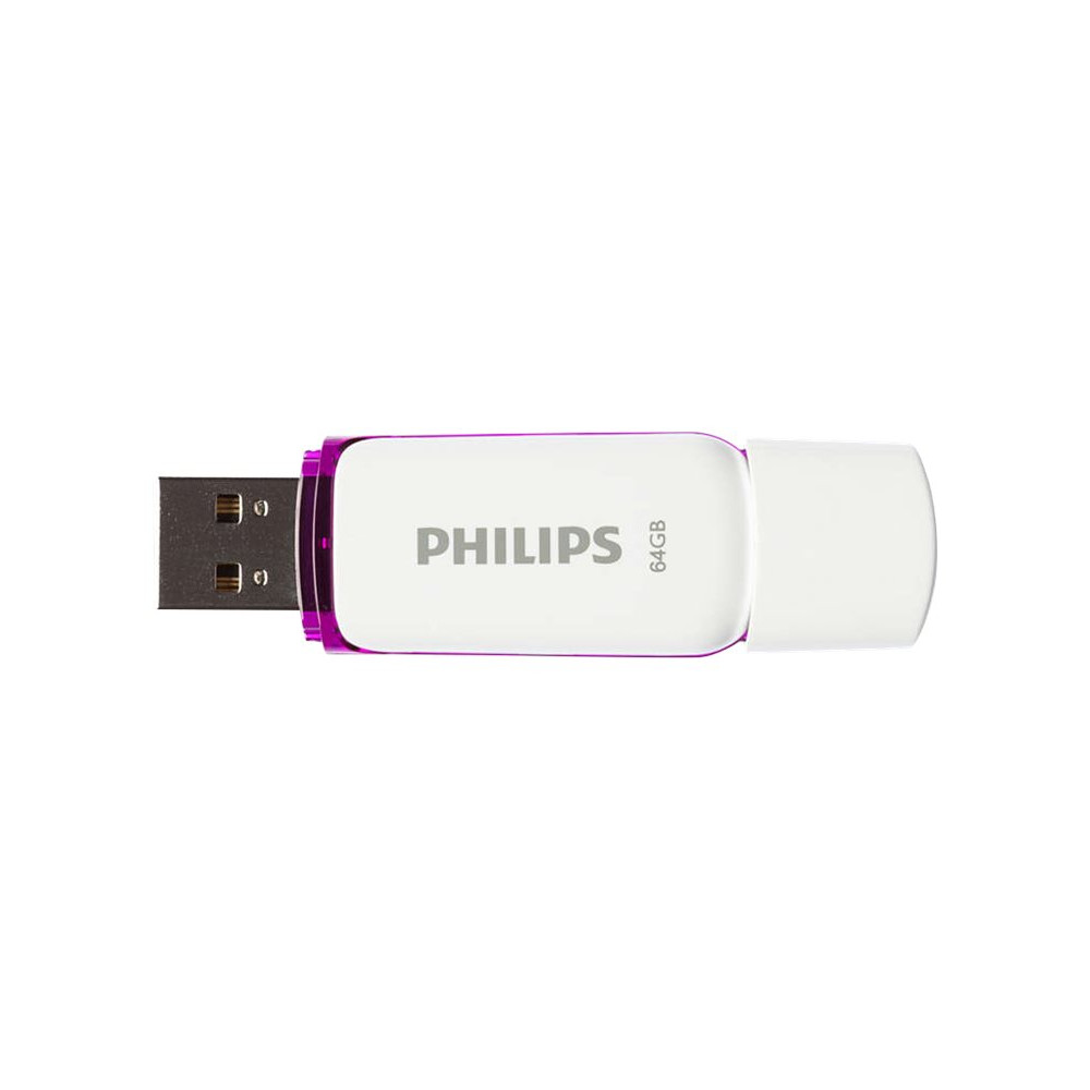 Produktbild för Philips FM64FD70B Snow edition 2.0 - USB flash-enhet - 64 GB
