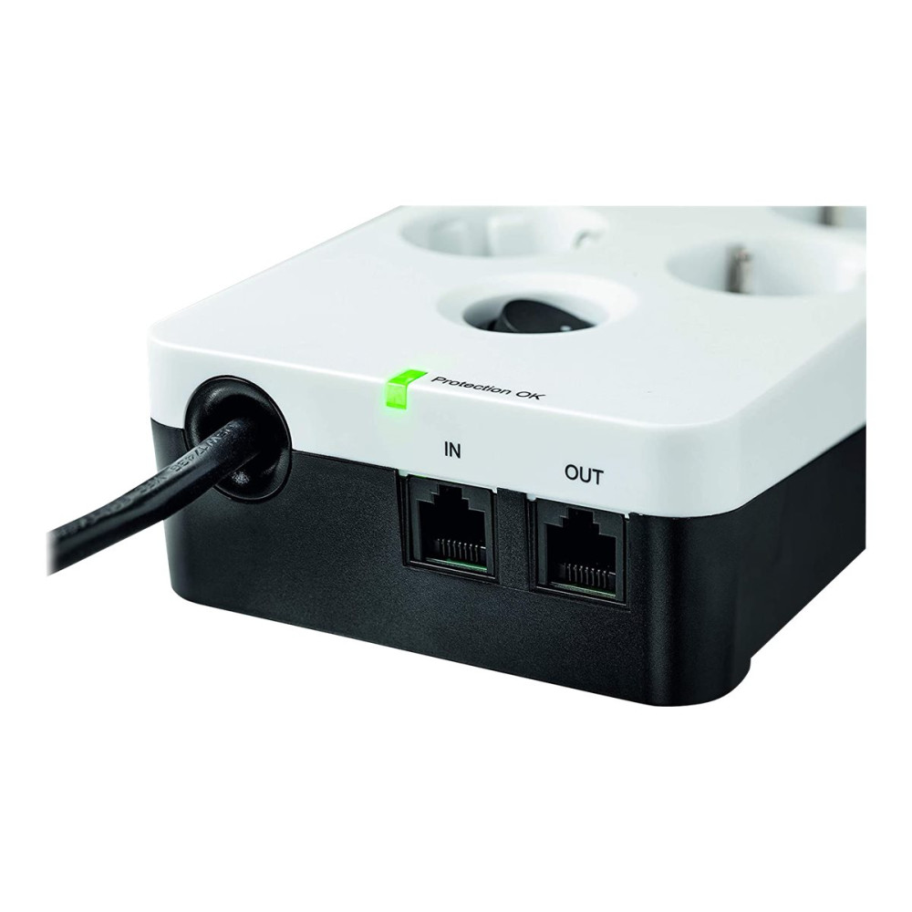 Produktbild för Eaton Protection Box 8 USB Tel@ Din - överspänningsskydd - 2500 watt