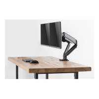 Produktbild för DELTACO Office ARM-035 monteringssats - för 2 LCD-bildskärmar - svart