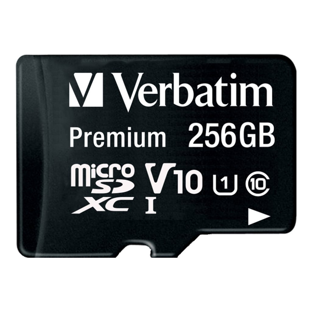 Produktbild för Verbatim Premium - flash-minneskort - 256 GB - mikroSDXC UHS-I