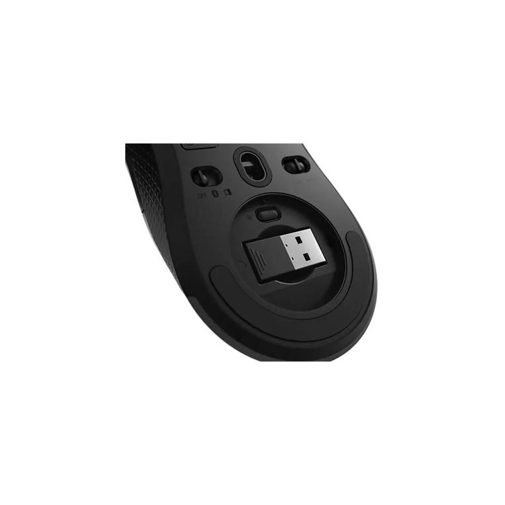 Produktbild för Lenovo Legion M600 Gaming Mouse - mus - Bluetooth, 2.4 GHz, USB 2.0 - svart, järngrå