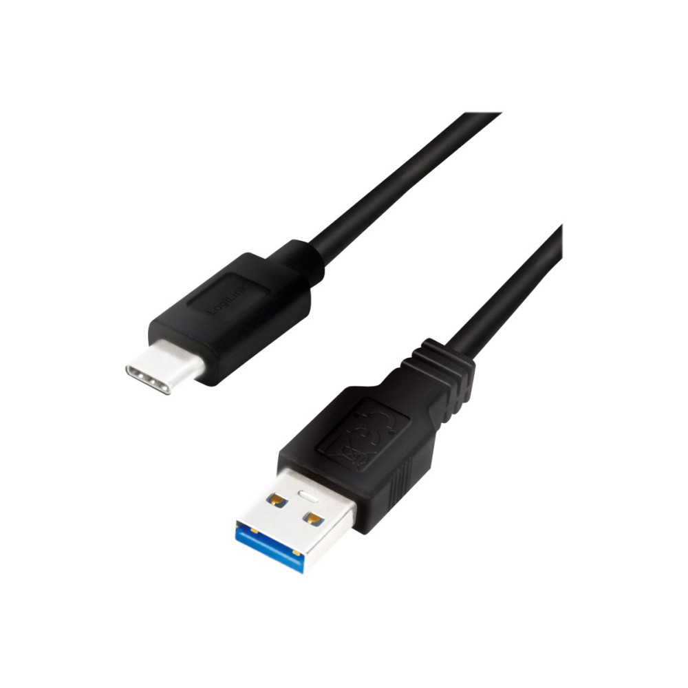 Produktbild för LogiLink - USB typ C-kabel - USB typ A till USB-C - 50 cm