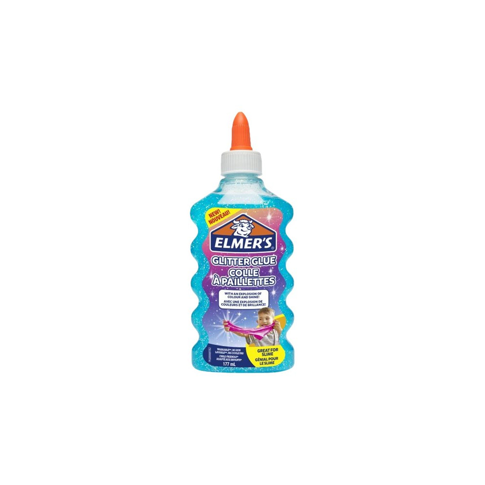Produktbild för Elmer's - glitterlim - blå