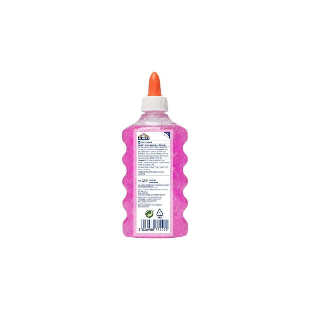 Produktbild för Elmer's - glitterlim - rosa