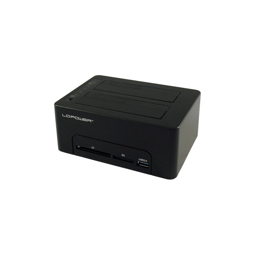 Produktbild för LC Power LC-DOCK-U3-CR - HDD dockningsstation - SATA - USB 3.0