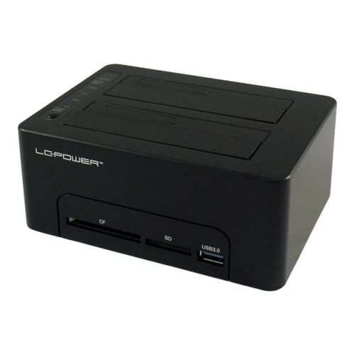LC Power LC Power LC-DOCK-U3-CR - HDD dockningsstation - SATA - USB 3.0