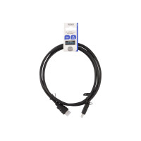 Produktbild för DELTACO HDMI-920 - HDMI-kabel med Ethernet - 2 m