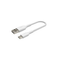 Produktbild för Belkin BoostCharge - USB typ C-kabel - USB-C till USB - 15 cm