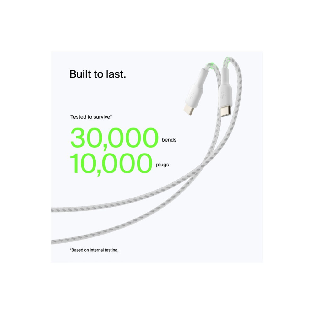 Produktbild för Belkin BoostCharge - USB typ C-kabel - USB-C till USB - 15 cm