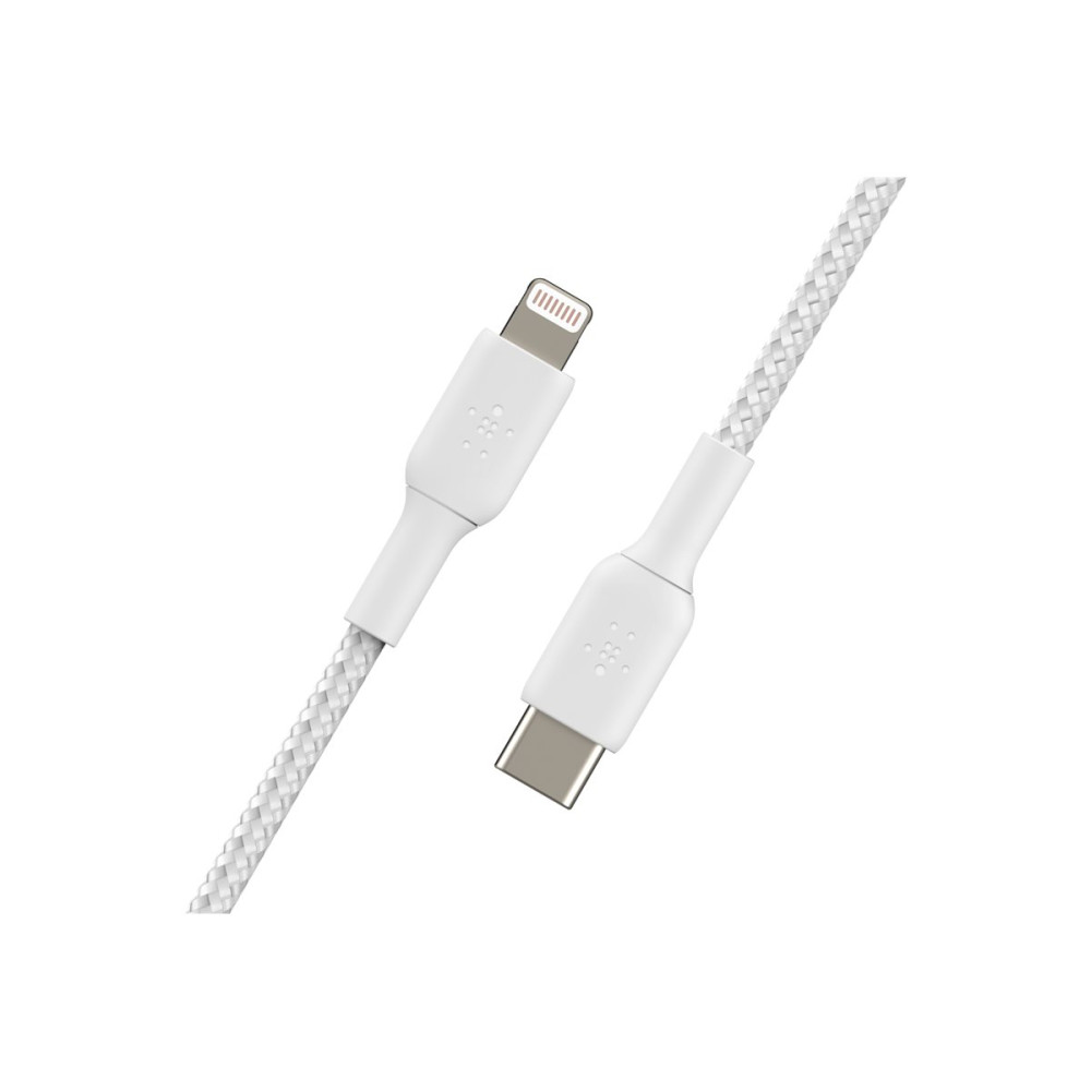 Produktbild för Belkin BoostCharge Lightning-kabel - Lightning / USB - 1 m