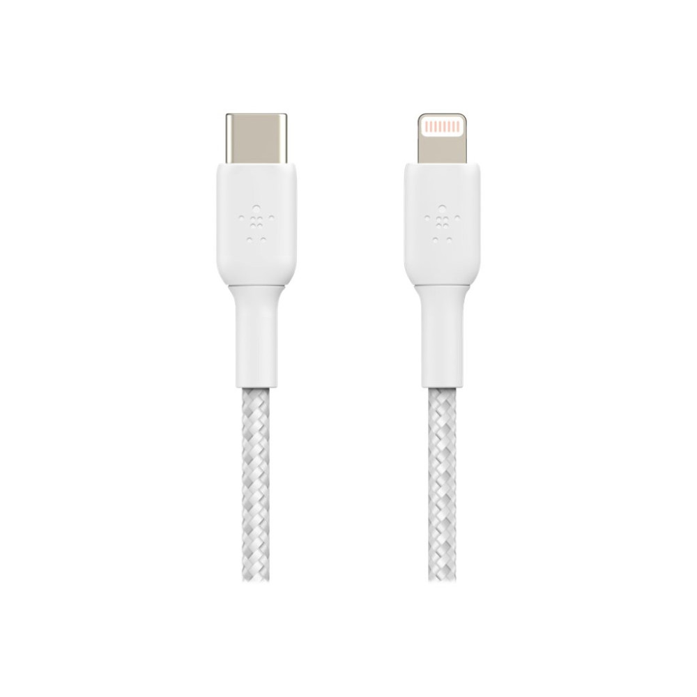 Produktbild för Belkin BoostCharge Lightning-kabel - Lightning / USB - 1 m
