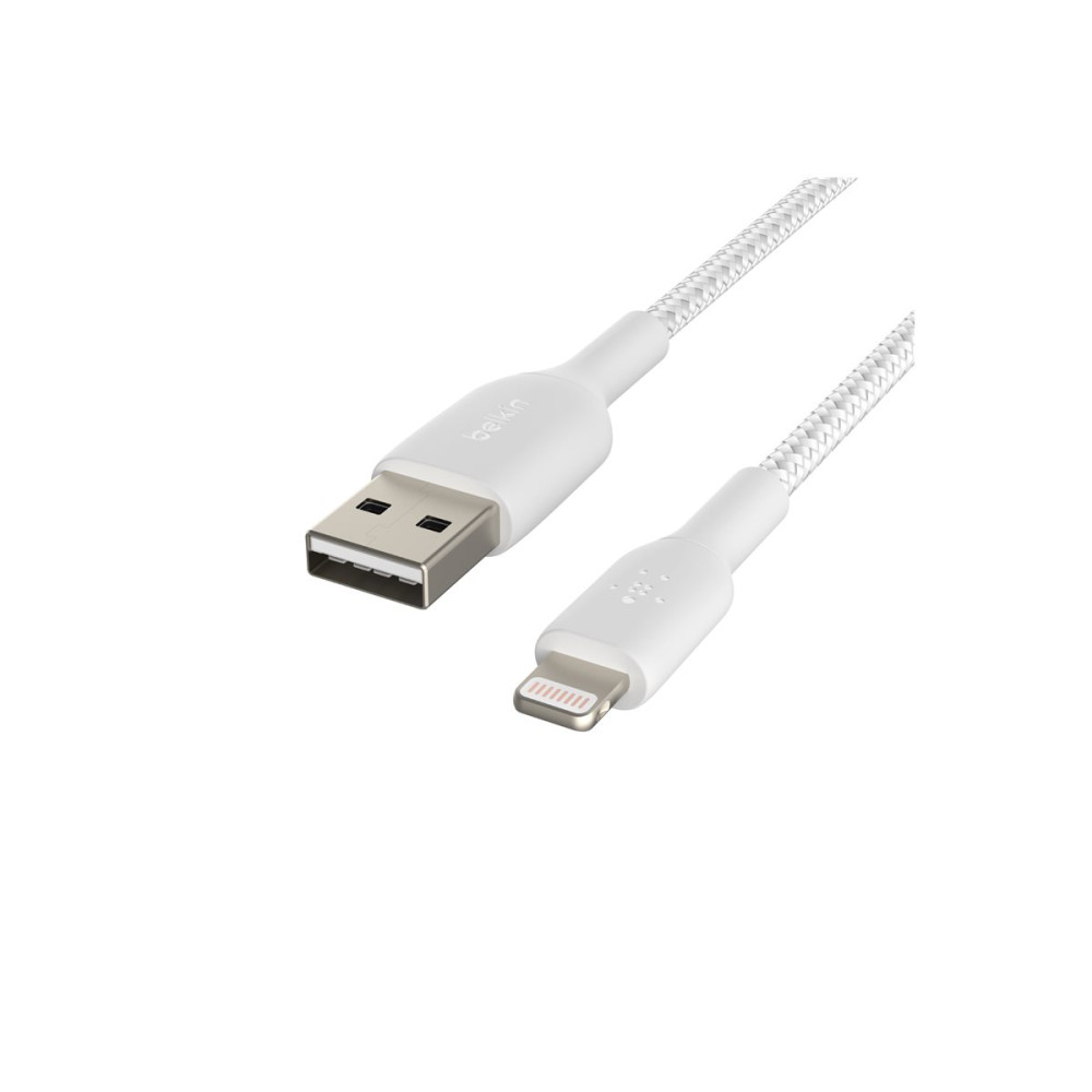 Produktbild för Belkin BoostCharge Lightning-kabel - Lightning / USB - 1 m