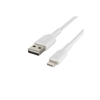 Produktbild för Belkin BoostCharge Lightning-kabel - Lightning / USB - 1 m