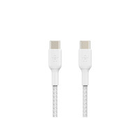 Produktbild för Belkin BoostCharge - USB typ C-kabel - USB-C till USB-C - 1 m