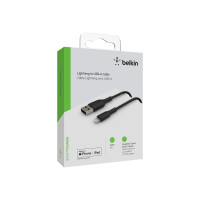 Produktbild för Belkin BoostCharge Lightning-kabel - Lightning / USB - 3 m