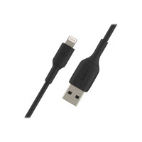 Produktbild för Belkin BoostCharge Lightning-kabel - Lightning / USB - 3 m