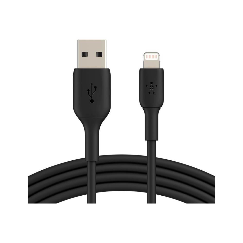 Produktbild för Belkin BoostCharge Lightning-kabel - Lightning / USB - 2 m