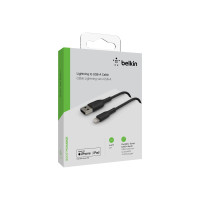 Produktbild för Belkin BoostCharge Lightning-kabel - Lightning / USB - 2 m