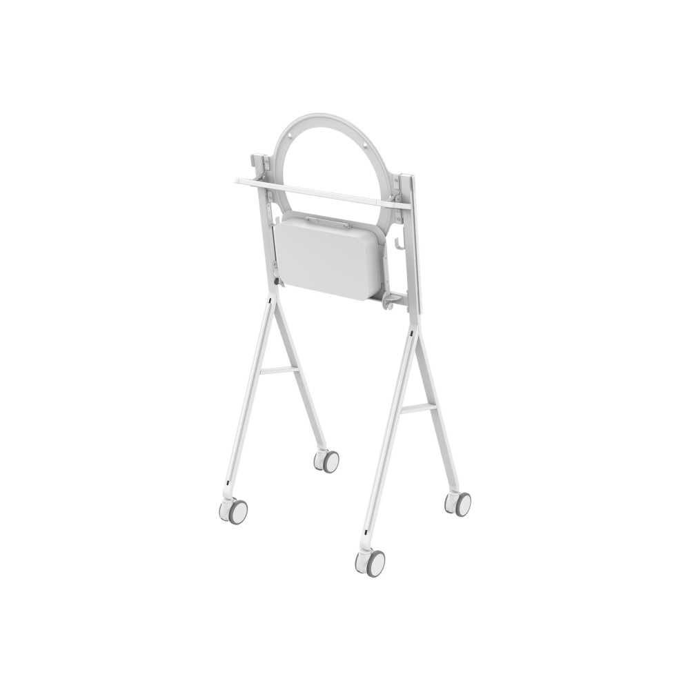 Produktbild för Vision VFM-F10 vagn - för interaktiv whiteboard - vit