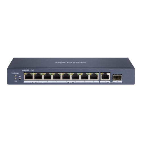 Hikvision Digital Technology Hikvision Pro Series DS-3E0510HP-E - switch - 8 portar - ohanterad