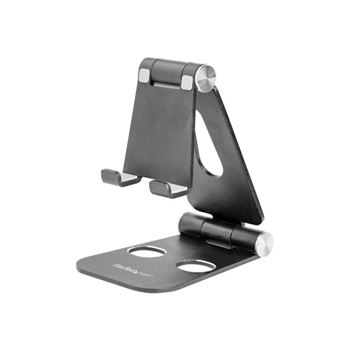 StarTech.com StarTech.com Telefon- och surfplattestativ - Universellt - Multivinkel - Hopfällbart - Svart - skrivbordsställ för mobiltelefon, surfplatta