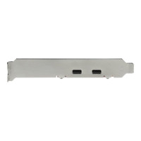 Produktbild för Startech 2-ports PCIe USB 3.1-kort - 2x USB-C - USB 3.1 Gen 2 - Upp till 10 Gbit/s - USB-adapter - PCIe 3.0 x4 - USB-C 3.1 Gen 2 x 2
