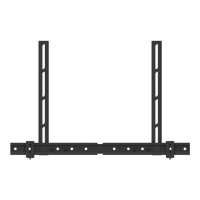 Produktbild för Multibrackets M monteringskomponent - för soundbar - svart