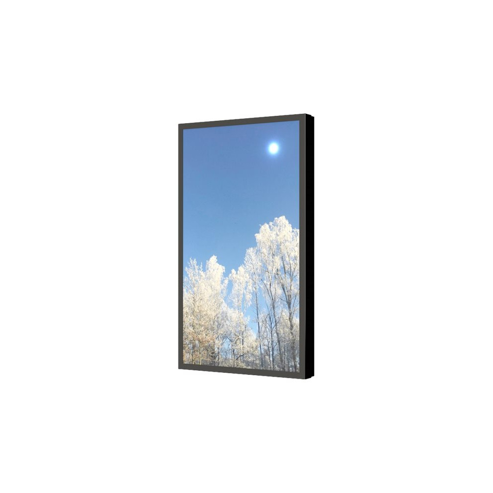 Produktbild för HI-ND Wall Casing EASY 32" Portrait monteringssats - för LCD-display - svart, RAL 9005