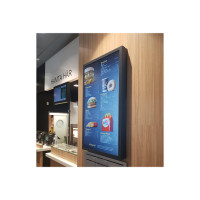 Produktbild för HI-ND Wall Casing EASY 32" Portrait monteringssats - för LCD-display - svart, RAL 9005