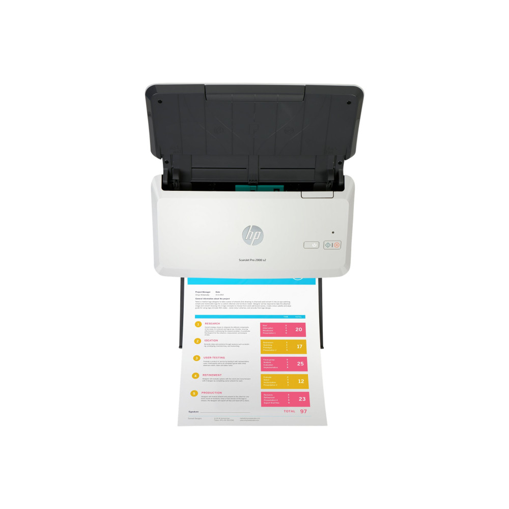 Produktbild för HP Scanjet Pro 2000 s2 Sheet-feed - dokumentskanner - desktop - USB 3.0