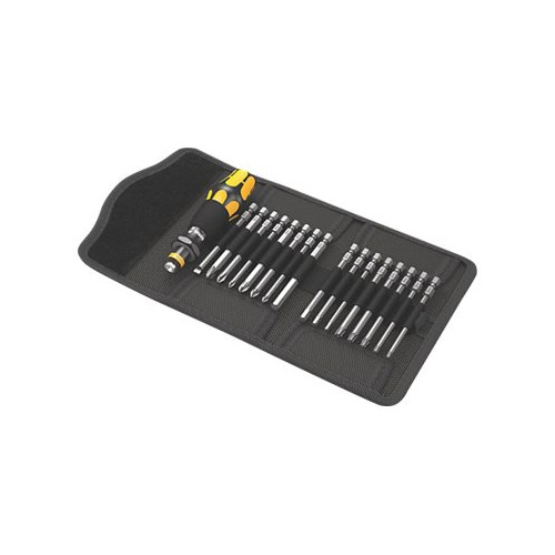 WERA WERK Wera Kraftform Kompakt 60 ESD - screwdriver handle with bit set - 17 delar