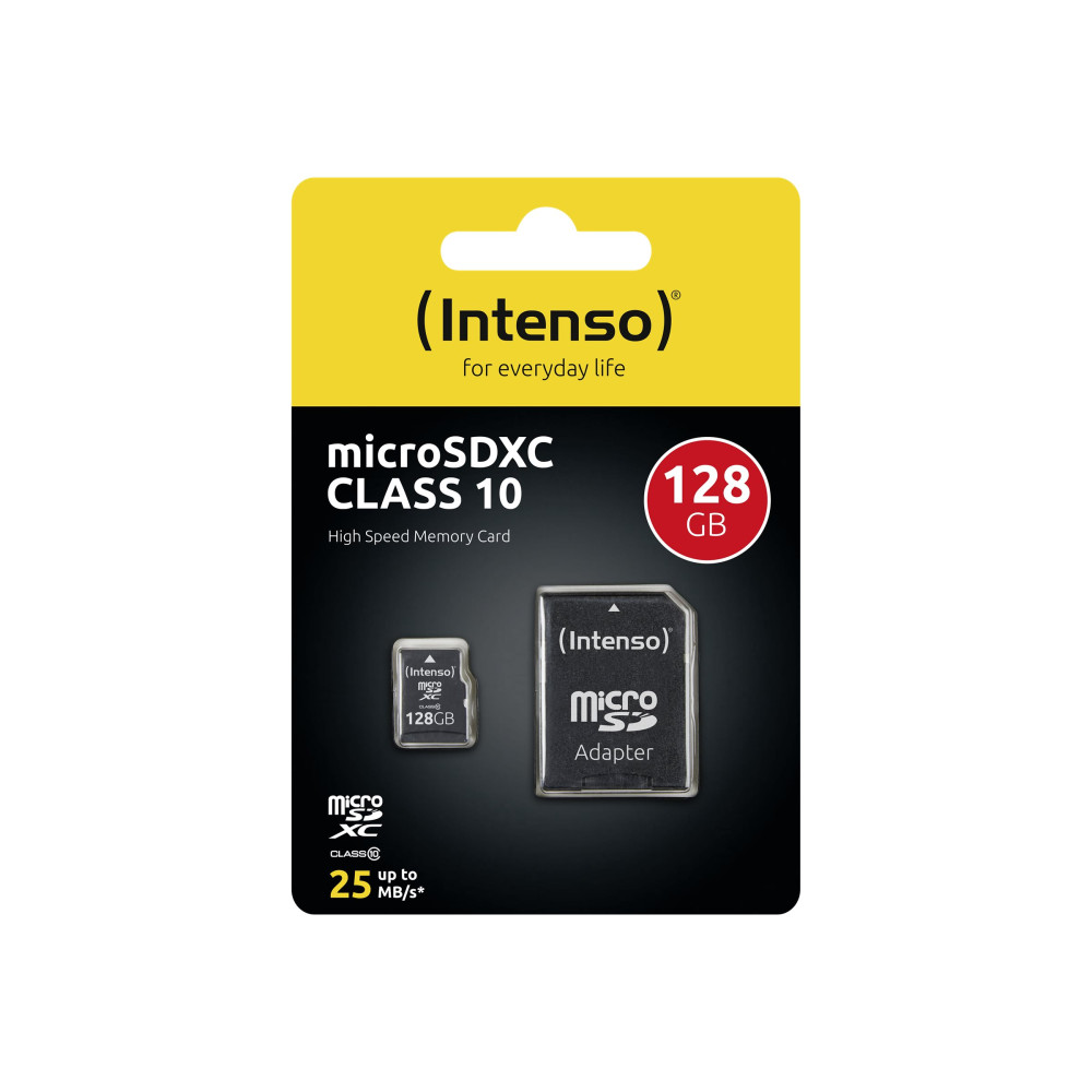 Produktbild för Intenso - flash-minneskort - 128 GB - microSDXC