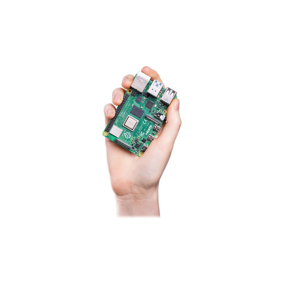 Produktbild för Raspberry Pi 4 Model B - dator med ett kort
