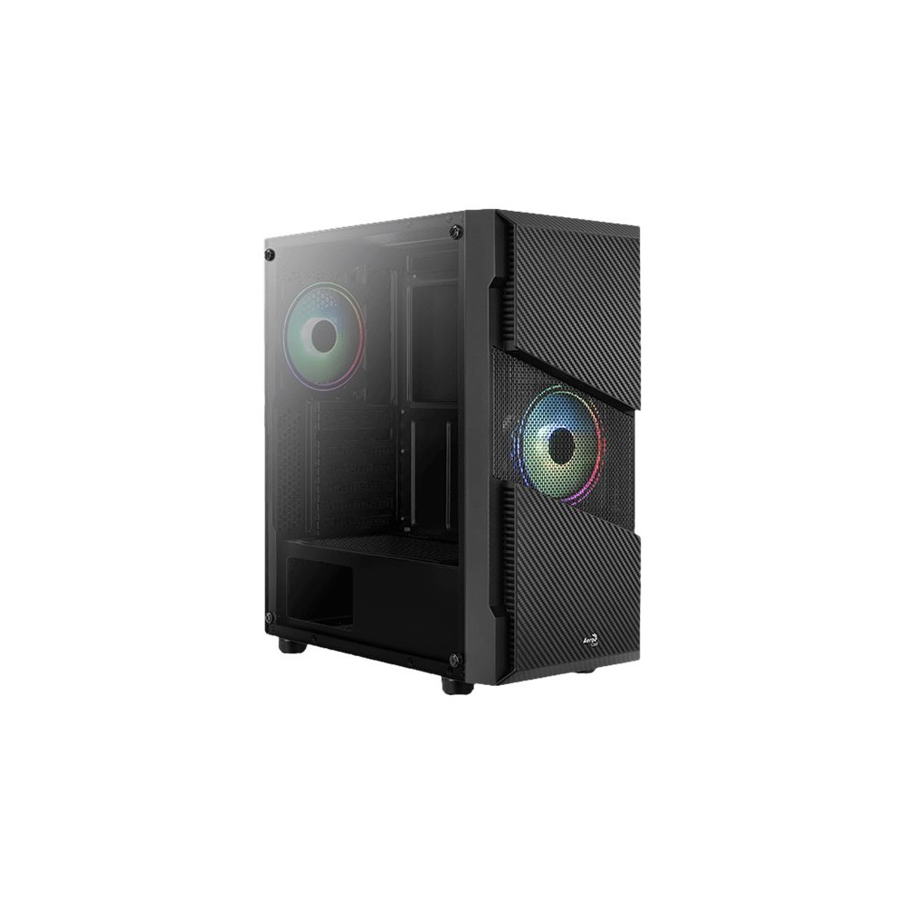 Produktbild för AeroCool Menace Saturn RGB - Tempered Glass Edition - mid tower - ATX
