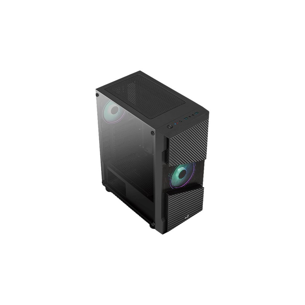 Produktbild för AeroCool Menace Saturn RGB - Tempered Glass Edition - mid tower - ATX