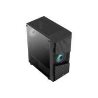 Produktbild för AeroCool Menace Saturn RGB - Tempered Glass Edition - mid tower - ATX