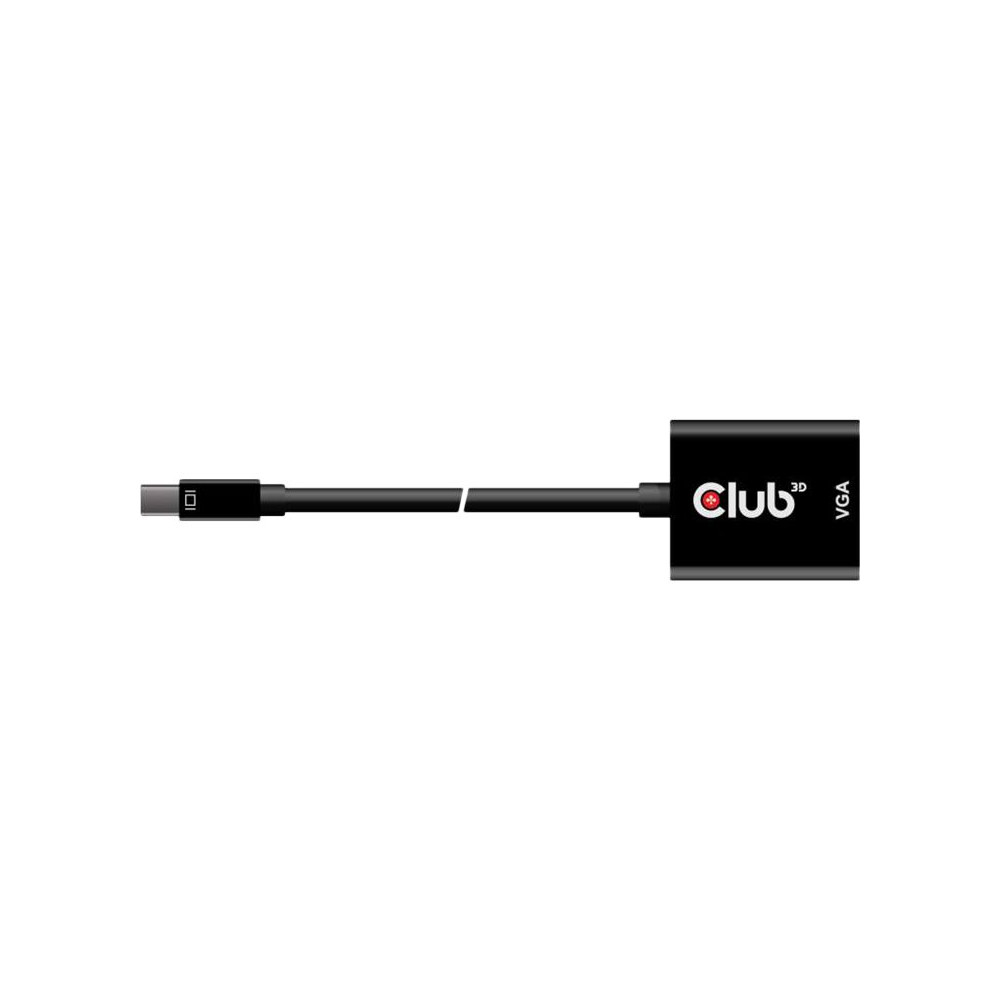 Produktbild för Club 3D CAC-2113 - videokort - Mini DisplayPort till HD-15 (VGA) - 22.86 cm