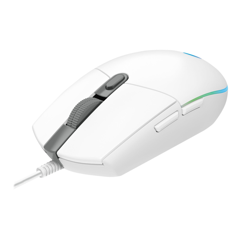 Produktbild för Logitech Gaming Mouse G203 LIGHTSYNC - mus - USB - vit