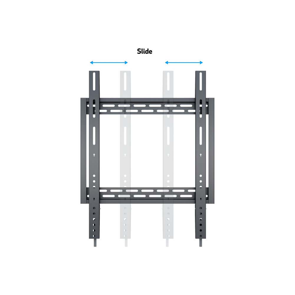 Produktbild för Multibrackets M Universal HD Portrait konsol - för LCD-display - svart