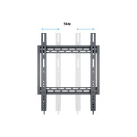 Produktbild för Multibrackets M Universal HD Portrait konsol - för LCD-display - svart