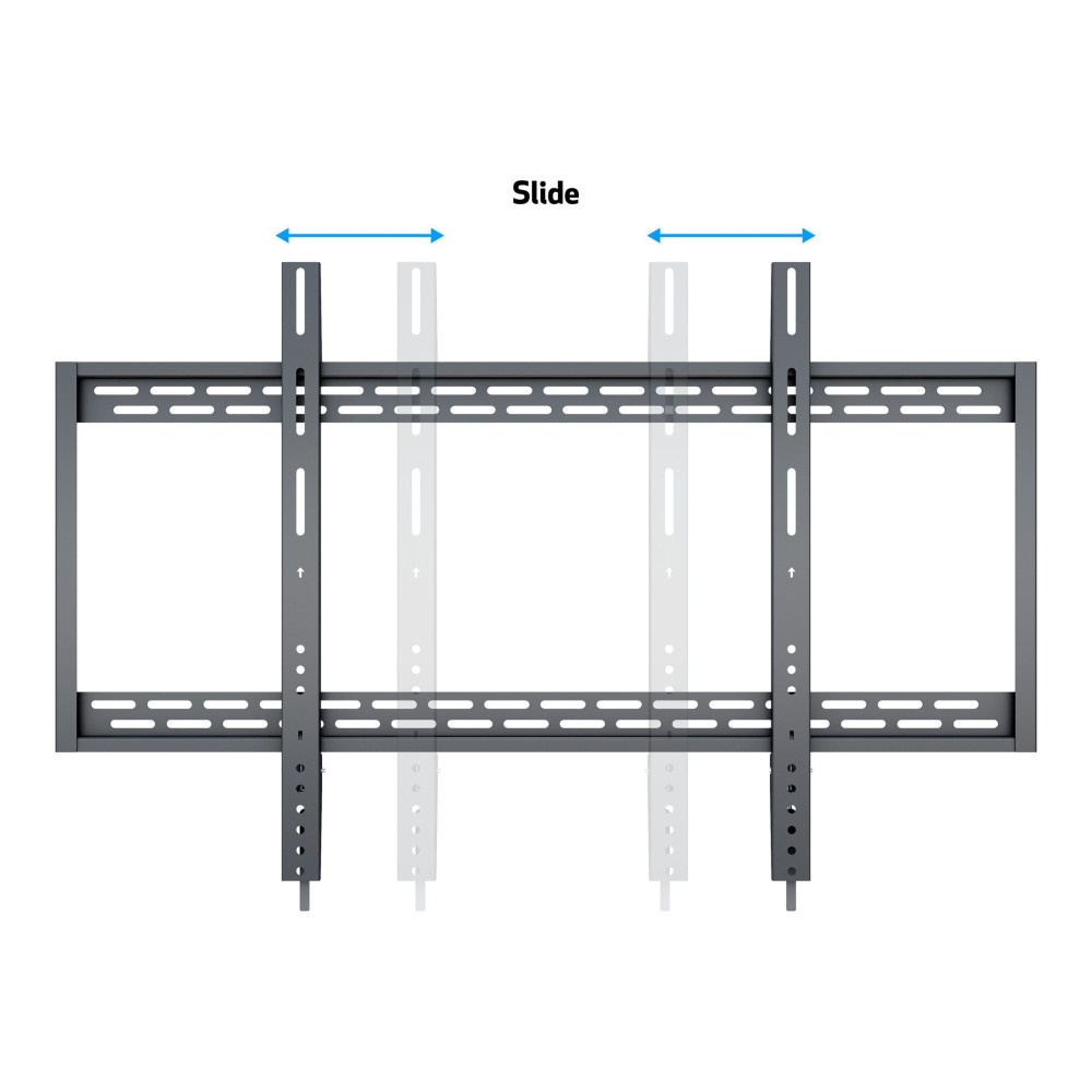 Produktbild för Multibrackets M Wallmount HD konsol - för LCD-display - svart