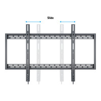 Produktbild för Multibrackets M Wallmount HD konsol - för LCD-display - svart