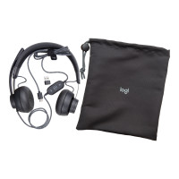 Produktbild för Logitech Zone Wired MSFT Teams - headset - USB-C