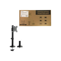 Produktbild för LogiLink monteringssats - fullständig rörelse - för LCD-display/krökt LCD-display - svart