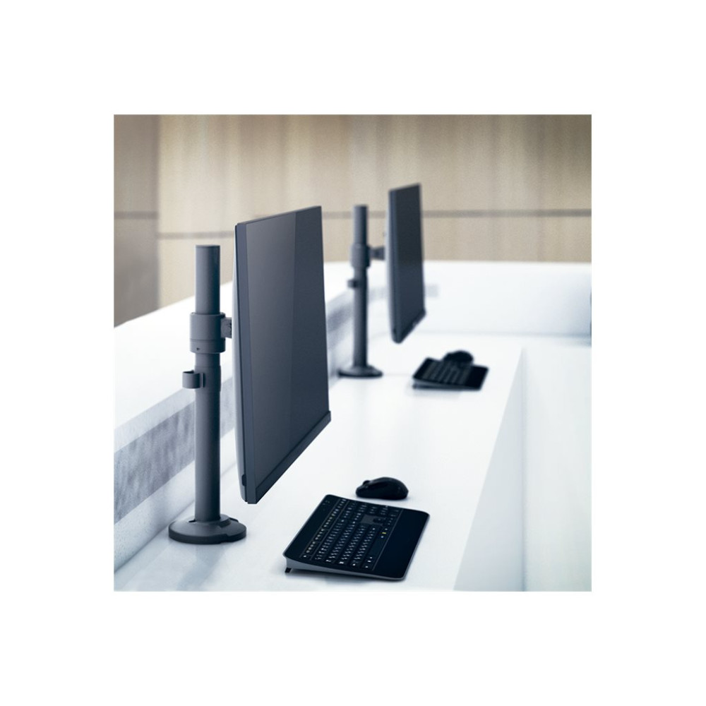 Produktbild för LogiLink monteringssats - fullständig rörelse - för LCD-display/krökt LCD-display - svart