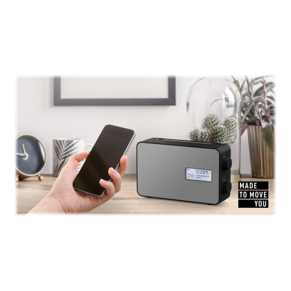 Produktbild för Panasonic-RF-D30BT - bärbar DAB-radio - Bluetooth